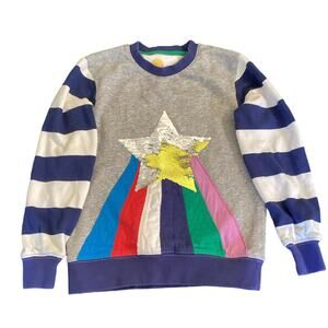 Boden sequin changing star sweatshirt